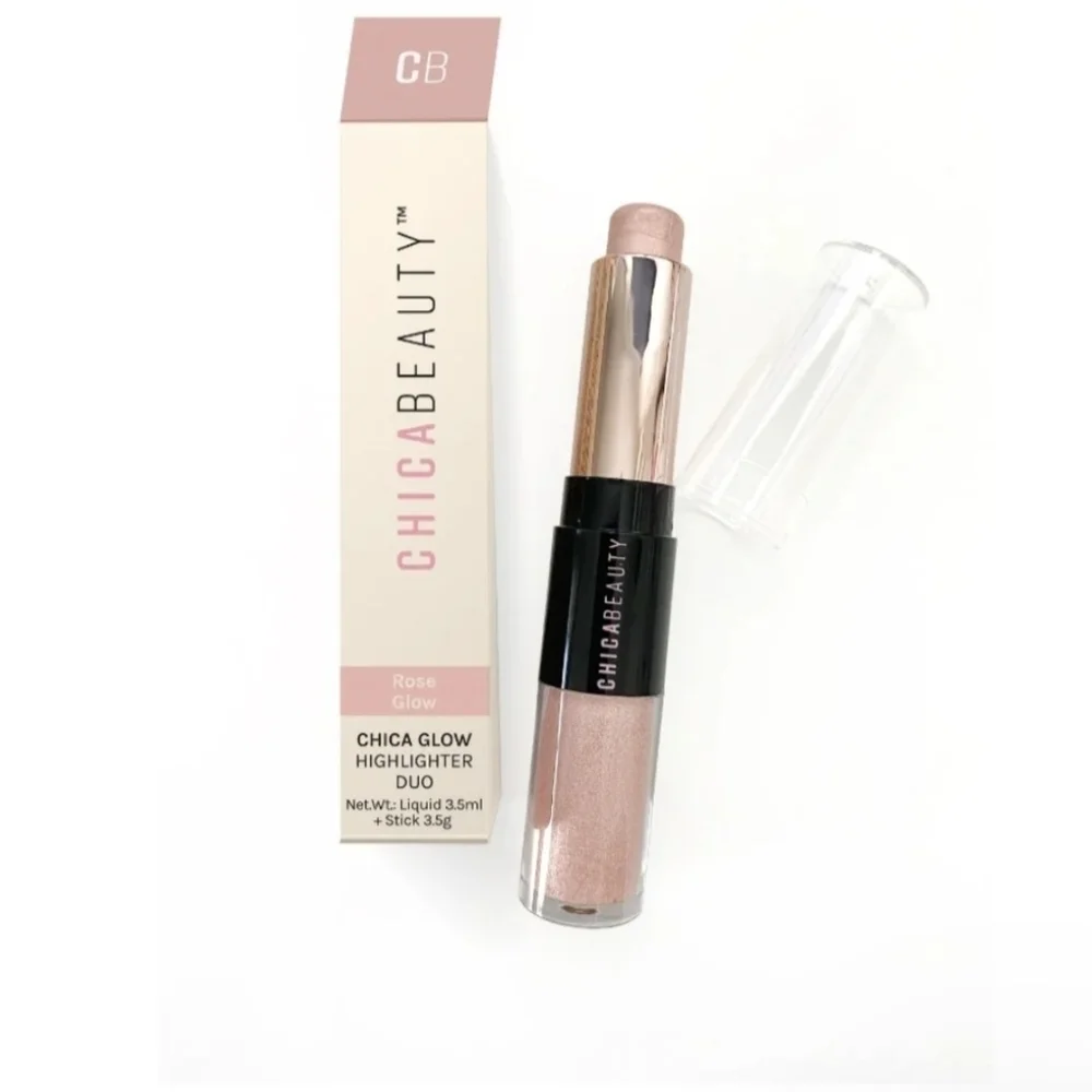 ChicaBeauty  Chica Glow Highlighter Duos  In: Rose Glow
